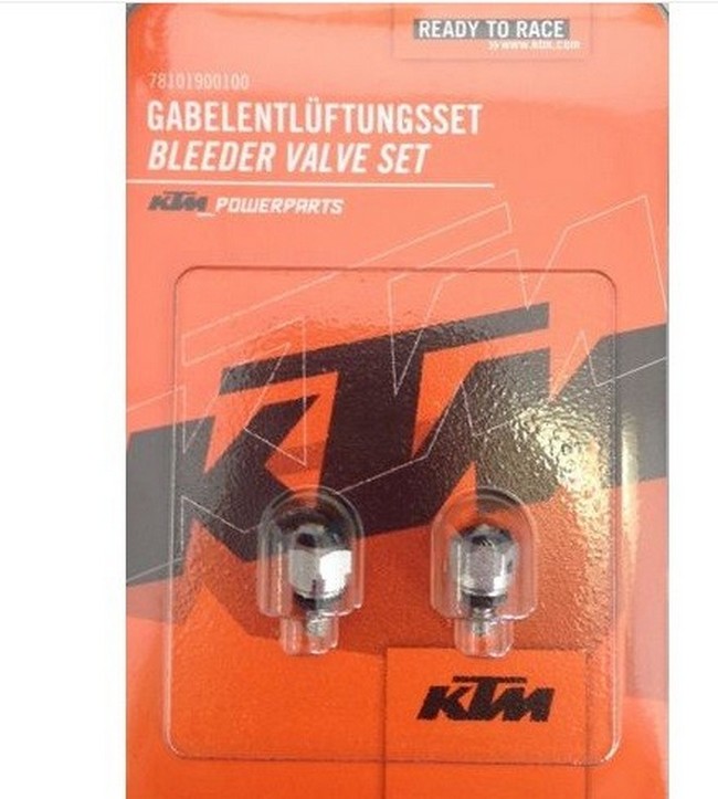 Ktm Set Valvole Sfiato Spurgo Forcelle Wp