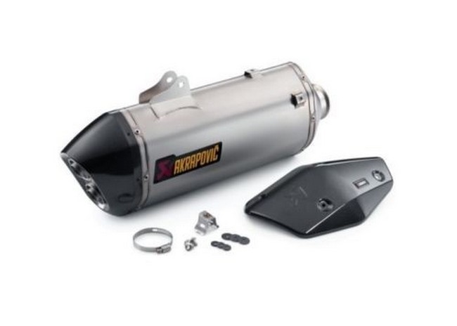 Ktm Silenziatore Akrapovic Slip-on Silencer Adventure 2017 2018 60705979000