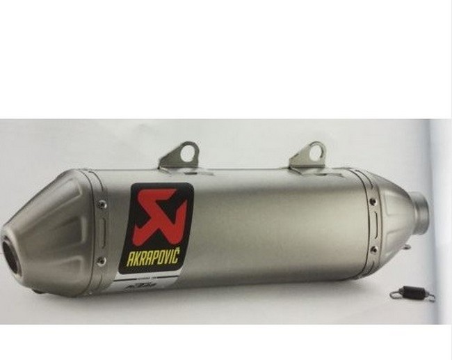 Ktm Silenziatore Akrapovic Slip On Titanio 350 450 Sx-f 2017 2018 79405979100