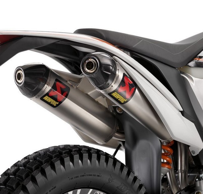 Ktm Silenziatore Akrapovic Slip On Titanio Freeride 350