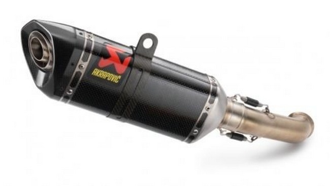 Ktm Silenziatore Slip On Akrapovic Carbonio 125 250 390 Duke 2017 9350599900