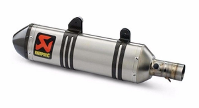 Ktm Silenziatore Slip-on Akrapovic Titanio 250 350 Exc-f 2008 - 2016 78105981100