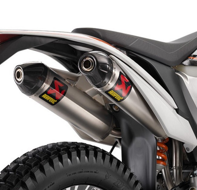 Ktm Silenziatore Slip-on Akrapovic Titanio Freeride 250 F 2018  72005979100