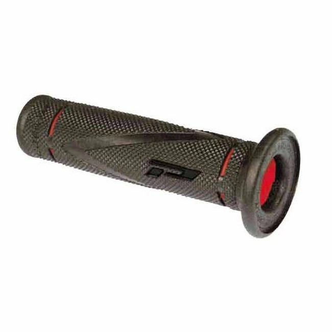 Manopole Progrip Racing Extra Strong Dual Density 6-838/ra  Rosso/nero