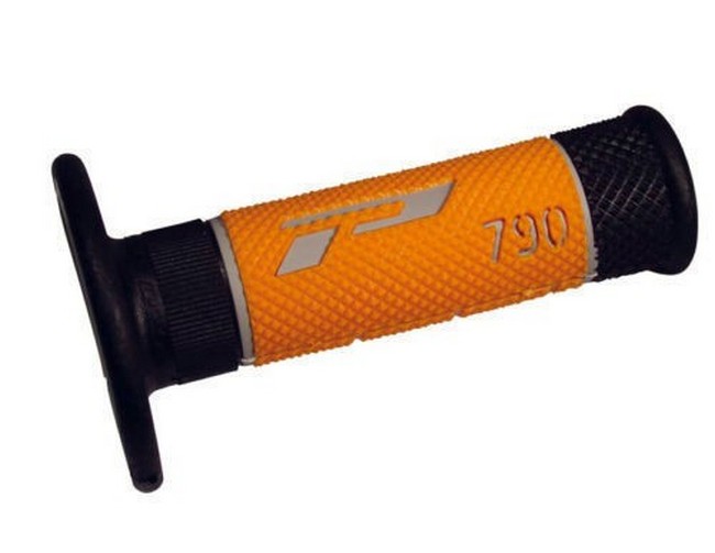 Manopole Progrip Triple Density Cross-enduro Soft Touch - Arancio 6-790/a