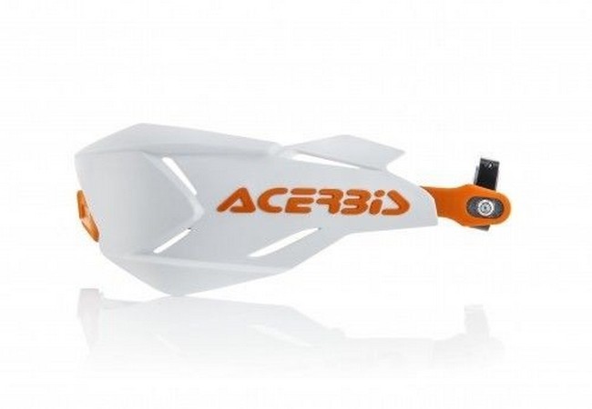 Paramani Handguards Chiusi Acerbis Bianco Arancio X-factory Ktm 002397.229