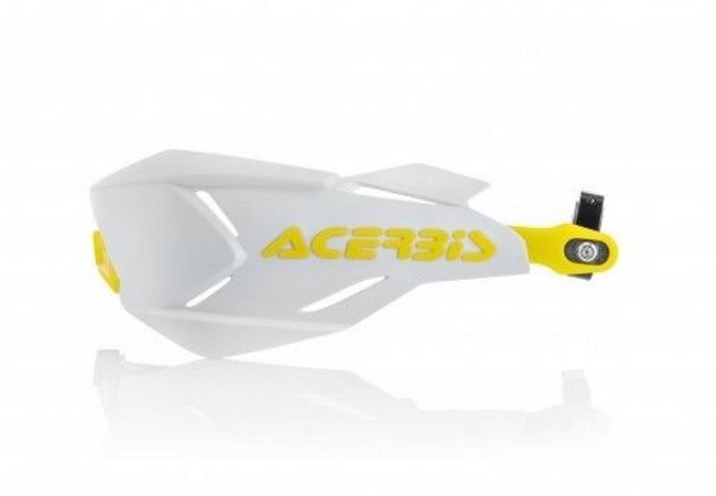 Paramani Handguards Chiusi Acerbis Bianco Giallo X-factory 002397.234