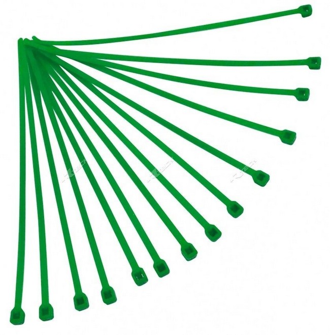 Racetech Fascette Nylon Verde 3,6x200mm (100pz)