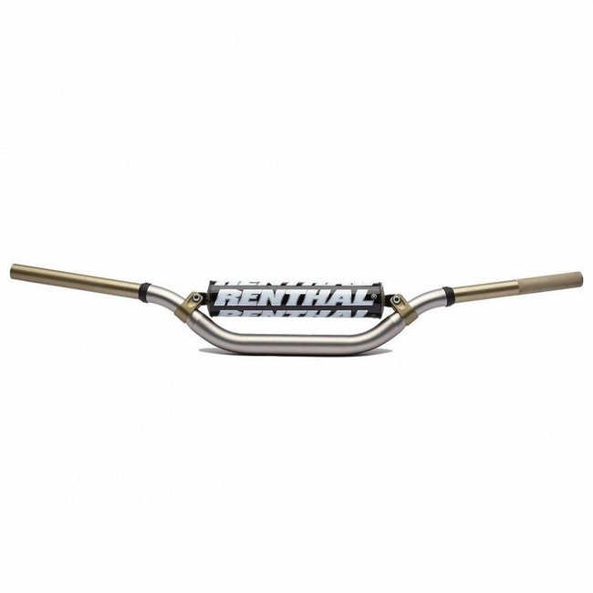 Renthal Manubrio Handlebar Twinwall Stewart/villopoto Titanium Re99601tg07185