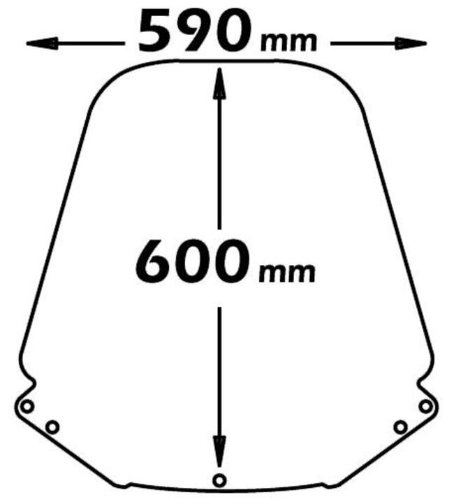Cupolino Per Honda Cn 250 Isotta Sc2678