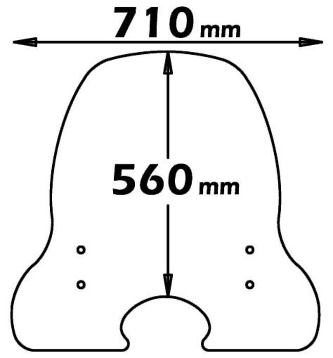 Parabrezza Per Kymco People 50-125-150 Isotta Sc3015