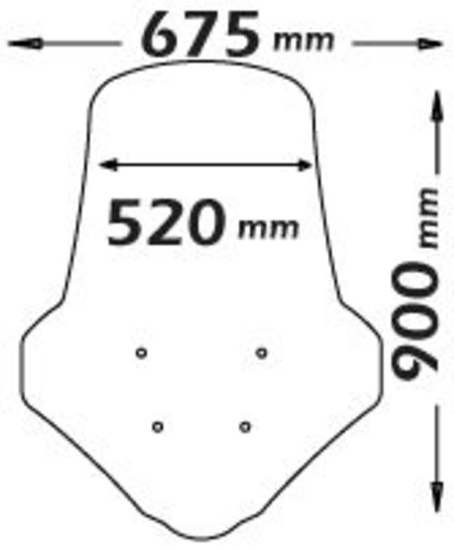 Parabrezza Per Honda Pcx Isotta Sc4507