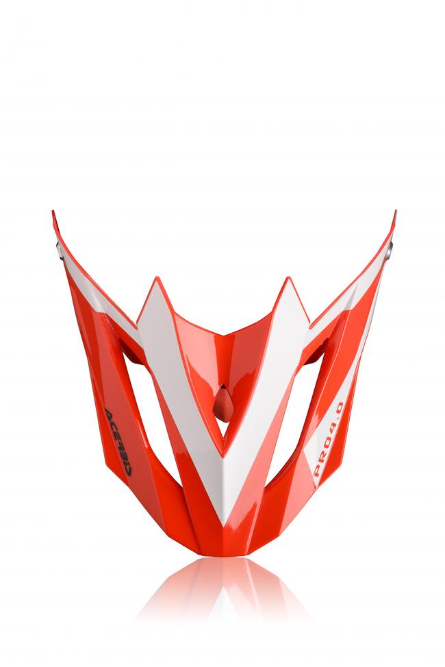 Acerbis Caschi Cross Bianco/arancio