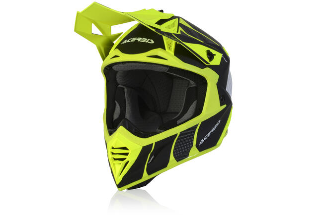 Acerbis Caschi Cross Nero/giallo