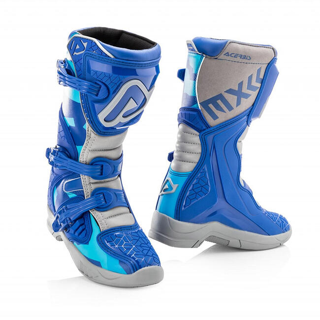 Acerbis Scarpe Da Moto Grigio/blu Uomo