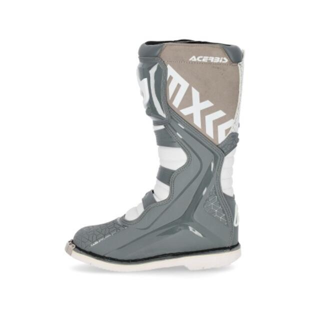 Acerbis Scarpe Da Moto Grigio/bianco Uomo