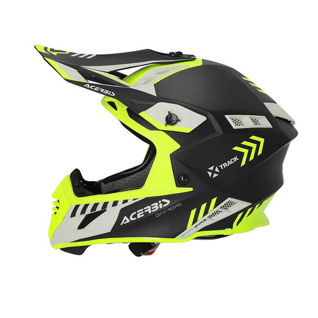 Acerbis Caschi Cross Nero/giallo