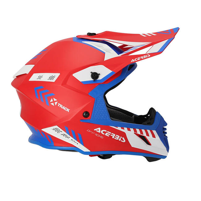 Acerbis Caschi Cross Bianco/rosso/blu