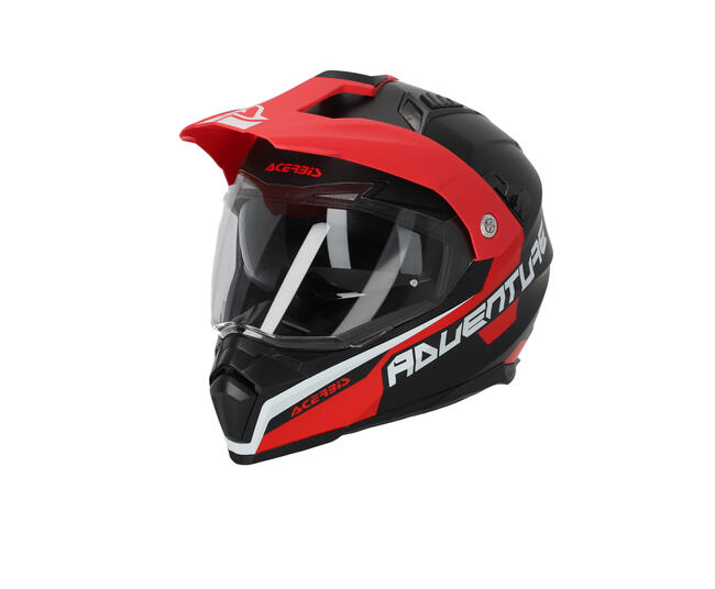 Acerbis Caschi Jet Grigio/rosso