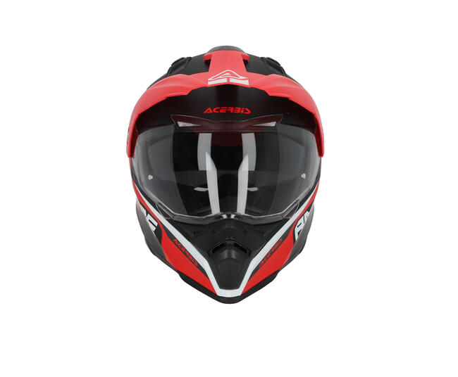 Acerbis Caschi Jet Grigio/rosso