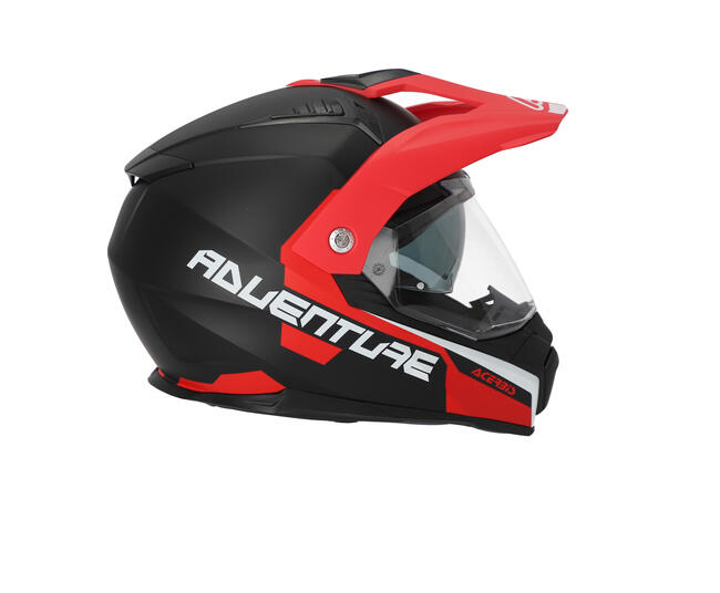 Acerbis Caschi Jet Grigio/rosso