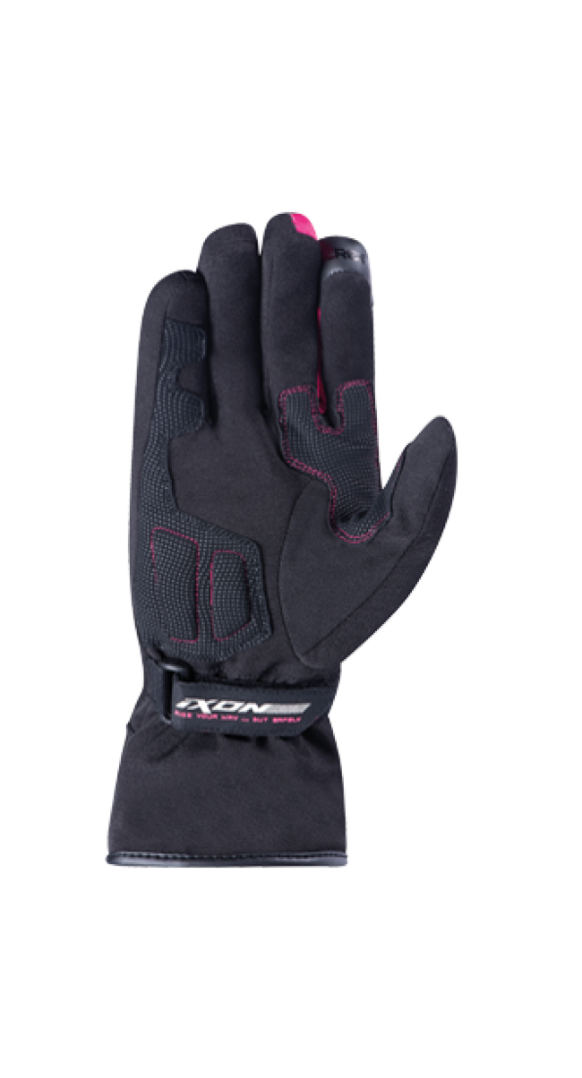 Ixon Guanti Da Moto Nero/fucsia Donna