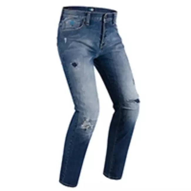 Pmj Pantaloni Da Moto Blu Uomo