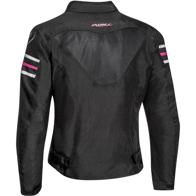 Ixon Giacche E Giubbotti Da Moto Nero/fucsia Donna