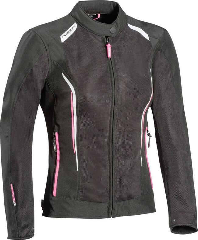 Ixon Giacche E Giubbotti Da Moto Nero/rosa Donna