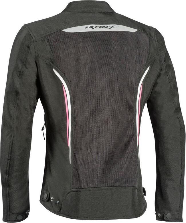 Ixon Giacche E Giubbotti Da Moto Nero/rosa Donna