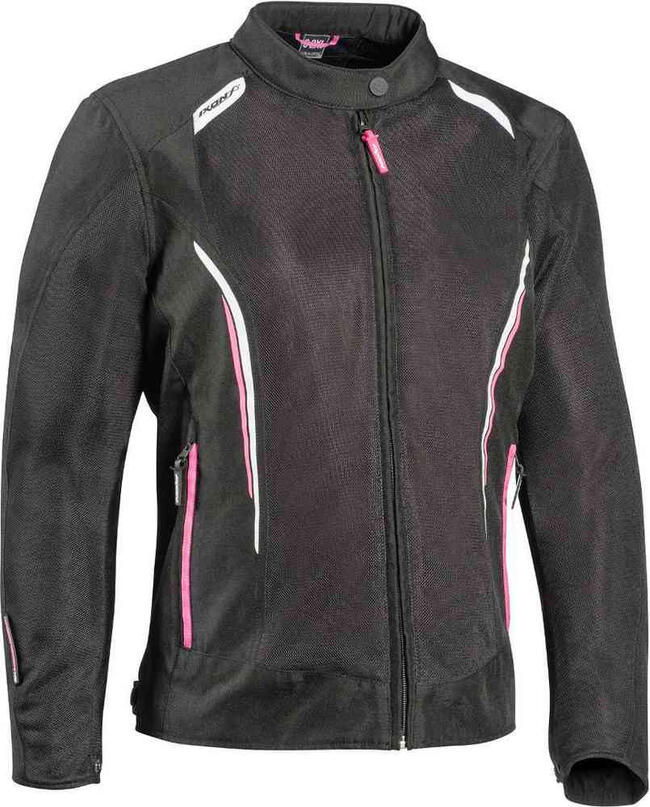 Ixon Giacche E Giubbotti Da Moto Nero/rosa Donna