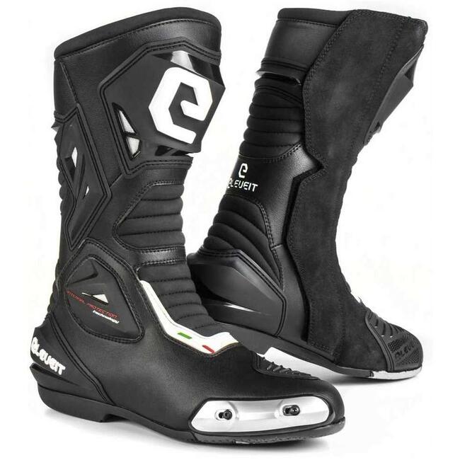 Eleveit Scarpe Da Moto Nero Uomo