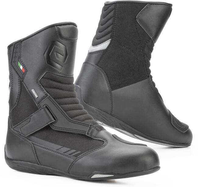 Eleveit Scarpe Da Moto Nero Uomo