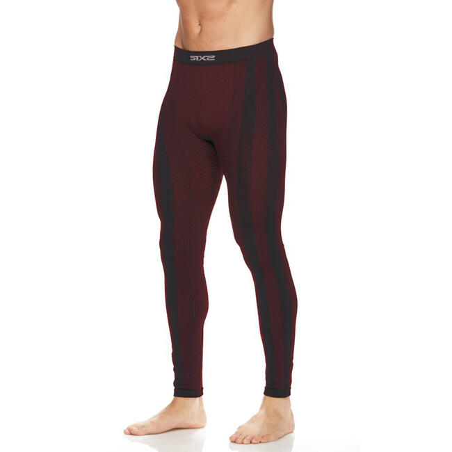 Six2 Pantaloni Lunghi Corti Dark Red Unisex
