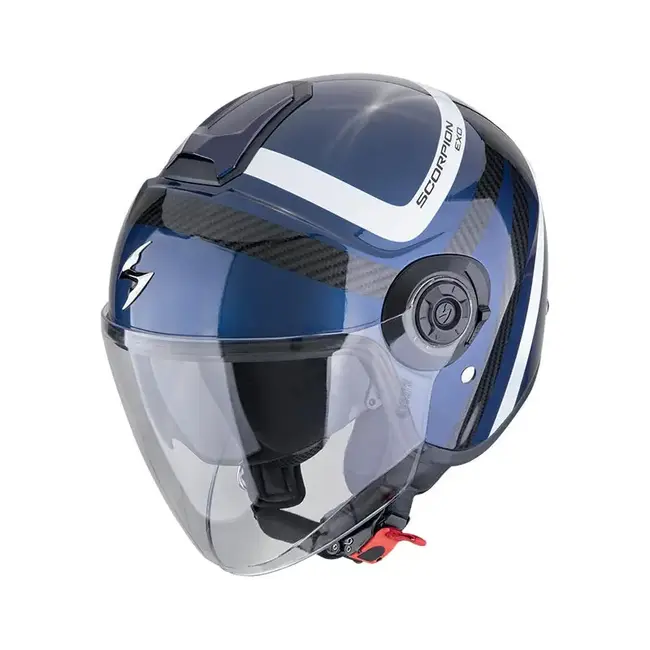 Scorpion Caschi Jet Blu/nero