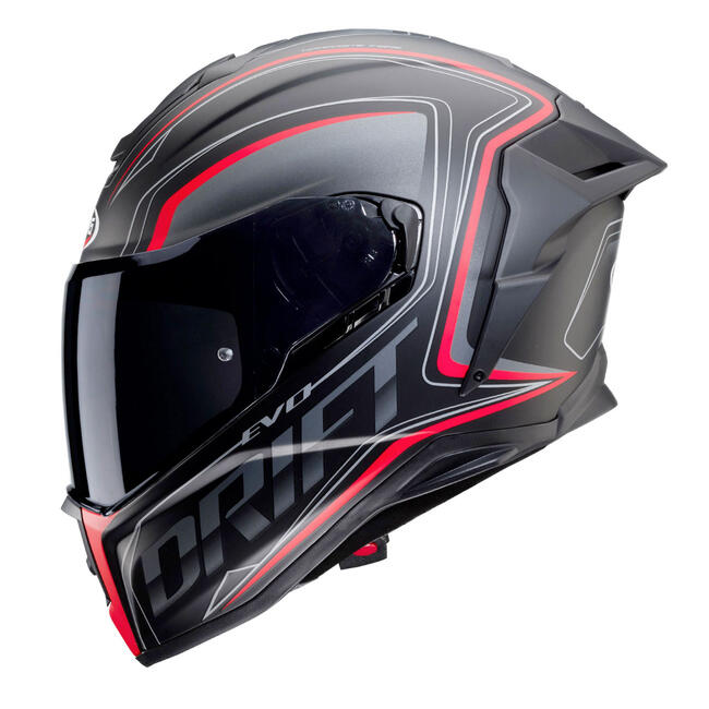 Caberg Caschi Integrali Nero/rosso