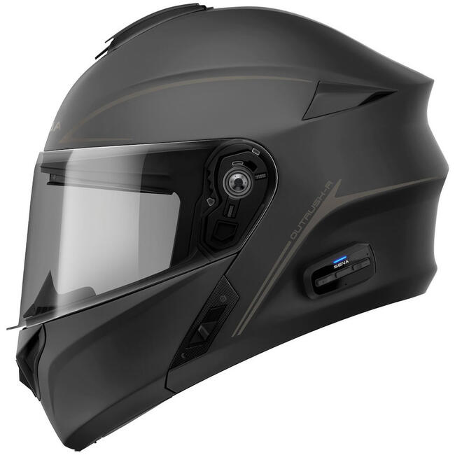 Casco Outrush Nero Opaco Sena