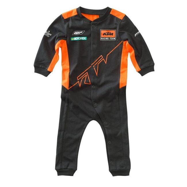 Body Baby Team Romper Suit Nero Arancio Ktm