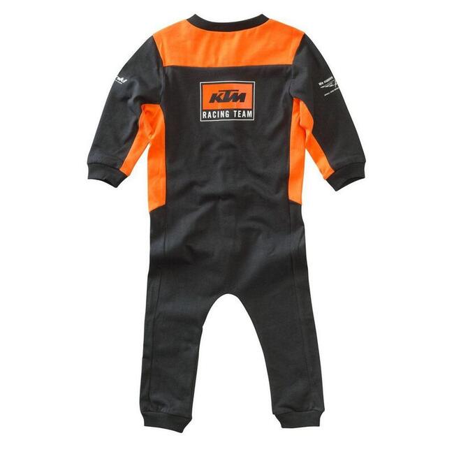 Body Baby Team Romper Suit Nero Arancio Ktm