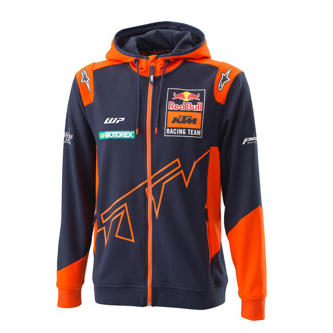 Felpa Con Cappuccio Replica Team Zip Hoodie Ktm