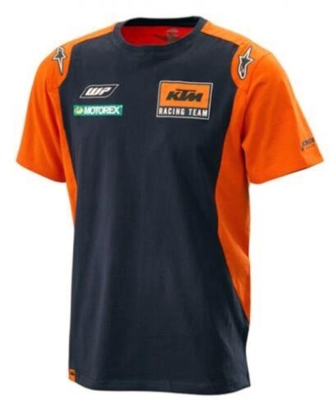 Ktm Maglie Da Moto Blu/arancio