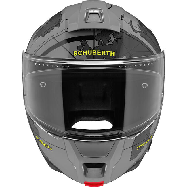 Casco Modulare C5 Schuberth Globe Grey Nuova Omologazione Ece 22.06