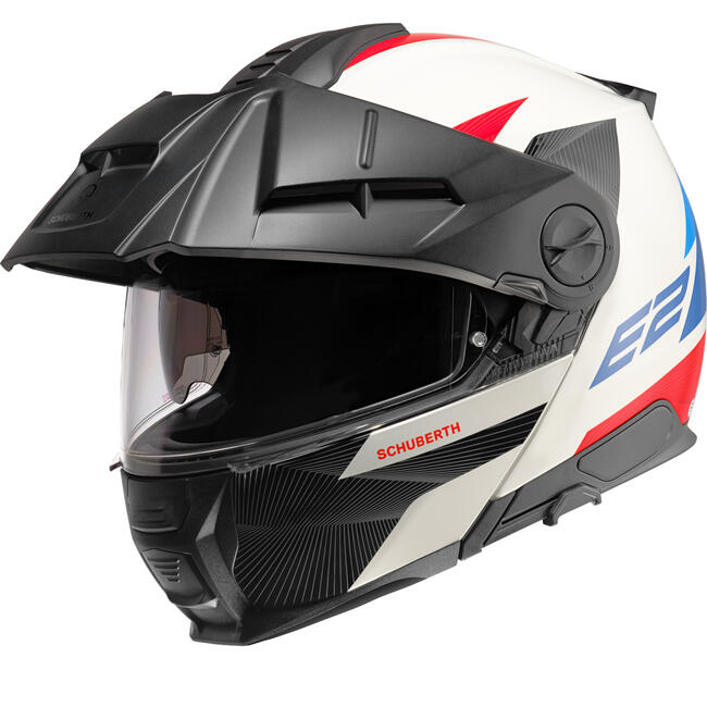 Casco E2 Defender White Nuova Omologazione Ece 22-06 Schuberth