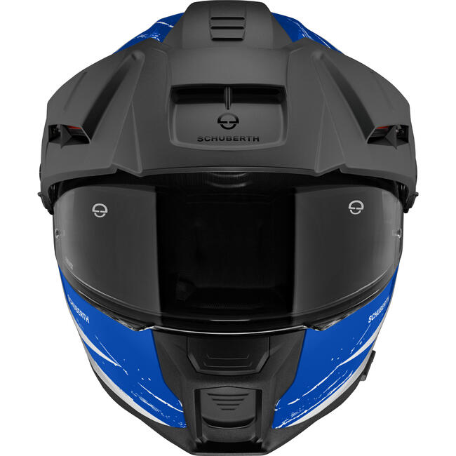 Casco E2 Explorer Blue Nuova Omologazione Ece 22-06 Schuberth
