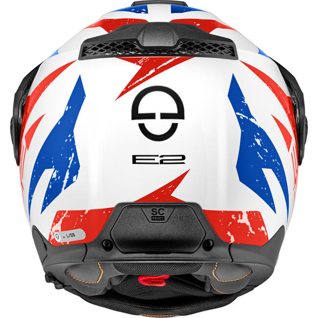 Casco E2 Explorer Blue Nuova Omologazione Ece 22-06 Schuberth