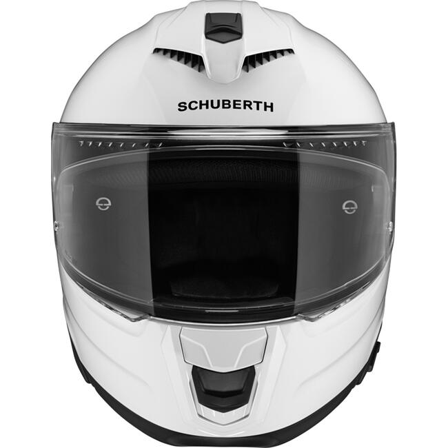 Casco Integrale  S3 Glossy White Nuova Omologazione Ece 22-06  Schuberth