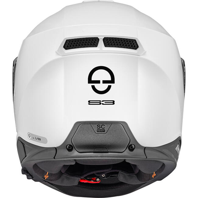 Casco Integrale  S3 Glossy White Nuova Omologazione Ece 22-06  Schuberth