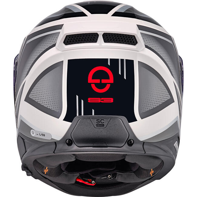 Casco Integrale S3 Storm Silver Nuova Omologazione Ece 22-06 Schuberth