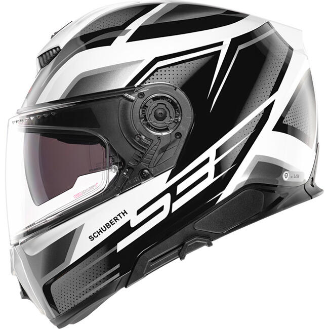 Casco Integrale  S3 Storm Silver  Nuova Omologazione Ece 22-06  Schuberth