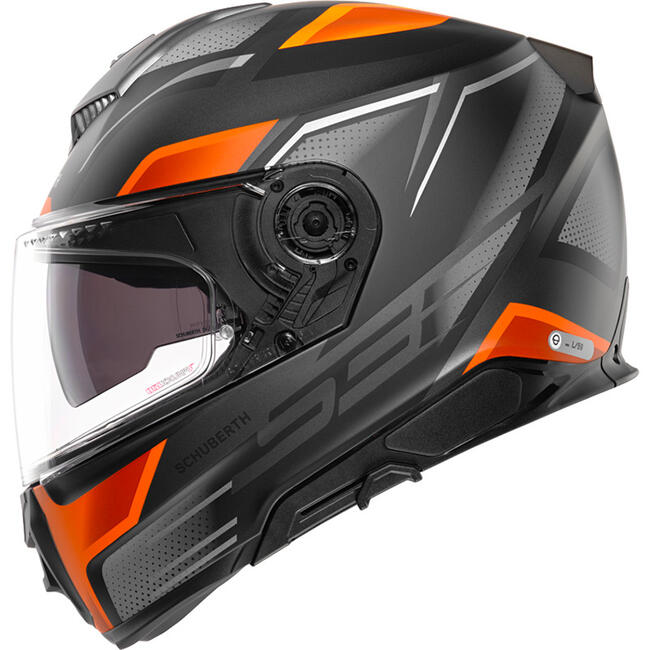 Casco Integrale S3 Storm 0range Nuova Omologazione Ece 22-06  Schuberth